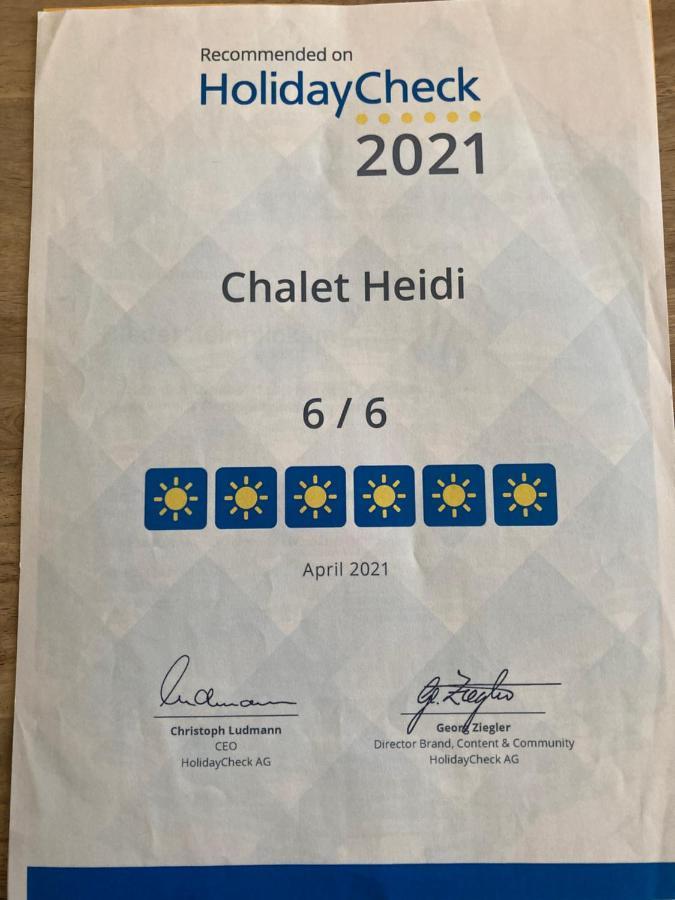 Chalet Heidi Leilighet Rotta Eksteriør bilde